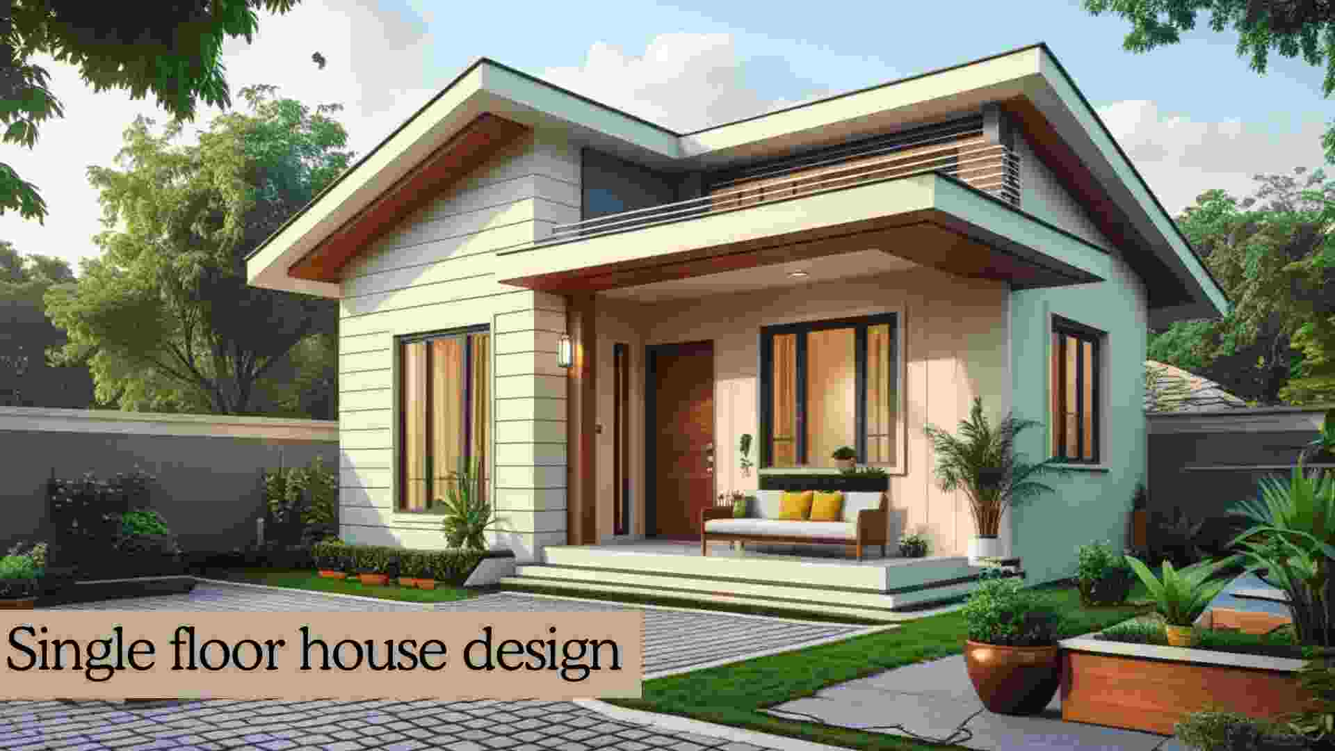 Normal house front elevation designs